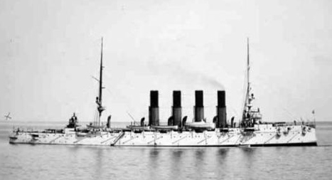 Бронепалубный крейсер «Варяг», погибший у Чемульпо