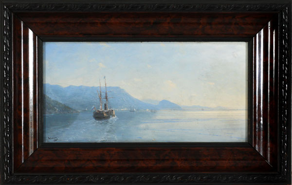 Айвазовский И. «Морской пейзаж Аю-Даг», 1884 