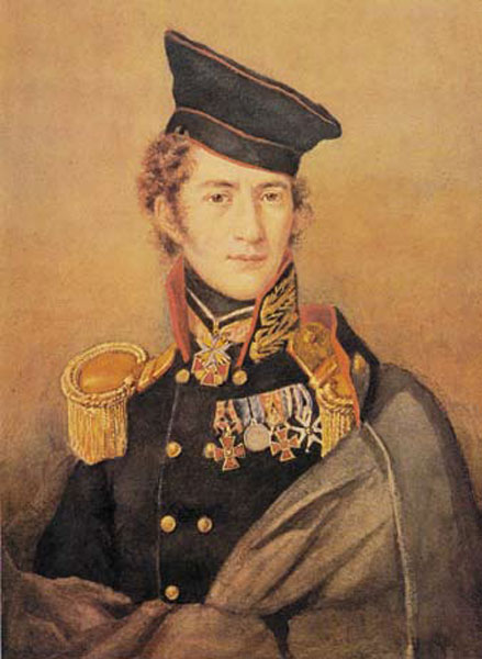 Полковник гвардейской артиллерии Д.А. Столыпин / Фото: ПРЕДОСТАВЛЕНО М.ЗОЛОТАРЕВЫМ