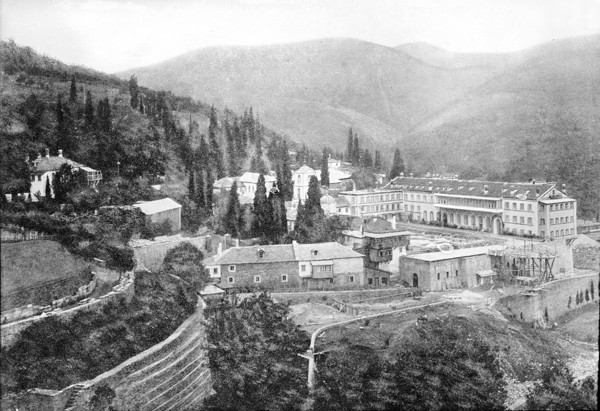 Mount Athos, Skete of the Prophet Elijah, early 20th century / Photo provided by M. Zolotarev
