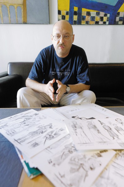 Сергей Любаев: «Я не хотел, чтобы персонажи, которых я рисовал, были похожи на героев великолепной ленты Сергея Бондарчука «Война и мир» / Фото: АЛЕКСАНДР БУРЫЙ
