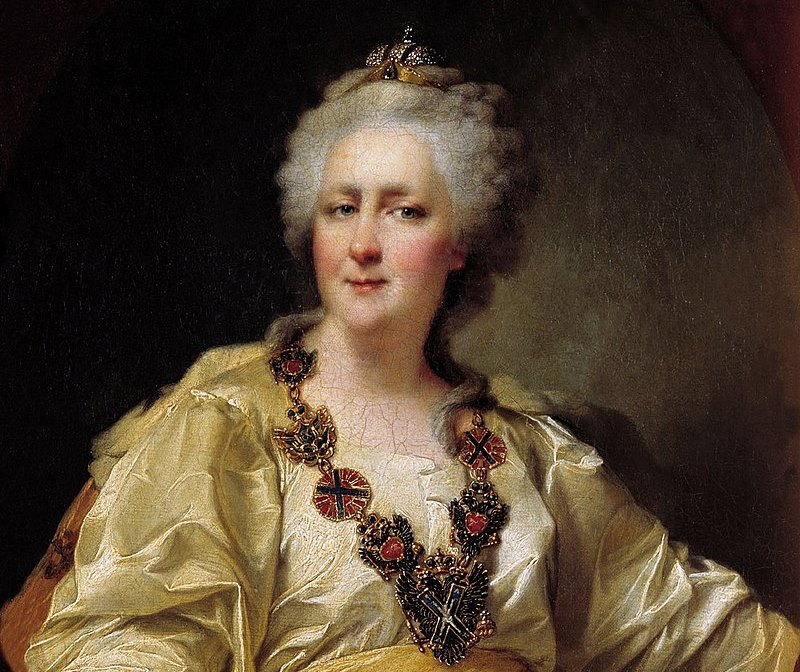 Д. Г. Левицкий. Портрет Екатерины II, около 1793 г.