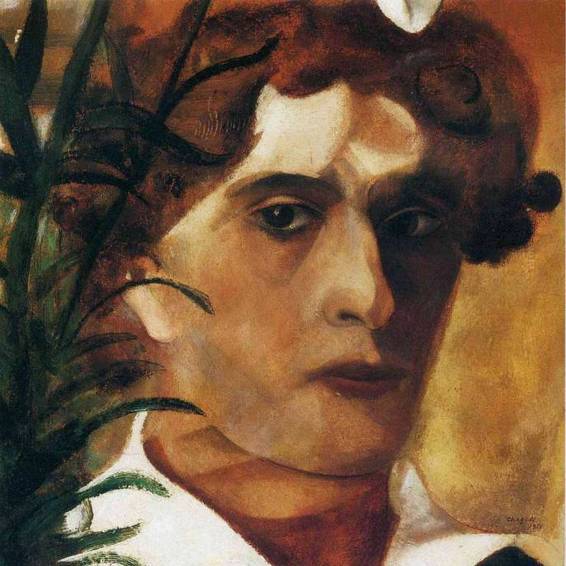 Marc Chagall, self-portrait