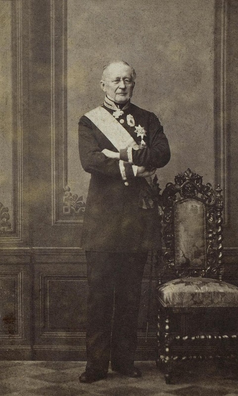 Портрет князя А. М. Горчакова. Фотография К. И. Бергамаско, 1860-е гг.