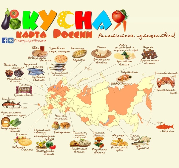 «Вкусная карта России»