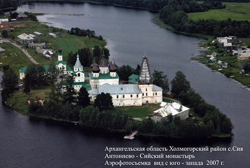 Карта сийский монастырь