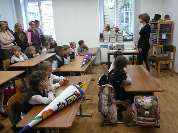 В немецких школах дети