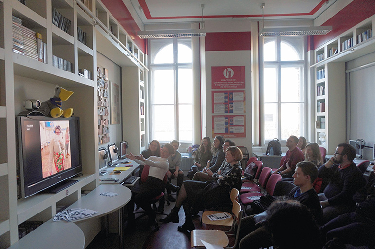 Студенты знакомились с программой магистратуры по русистике в Русском центре