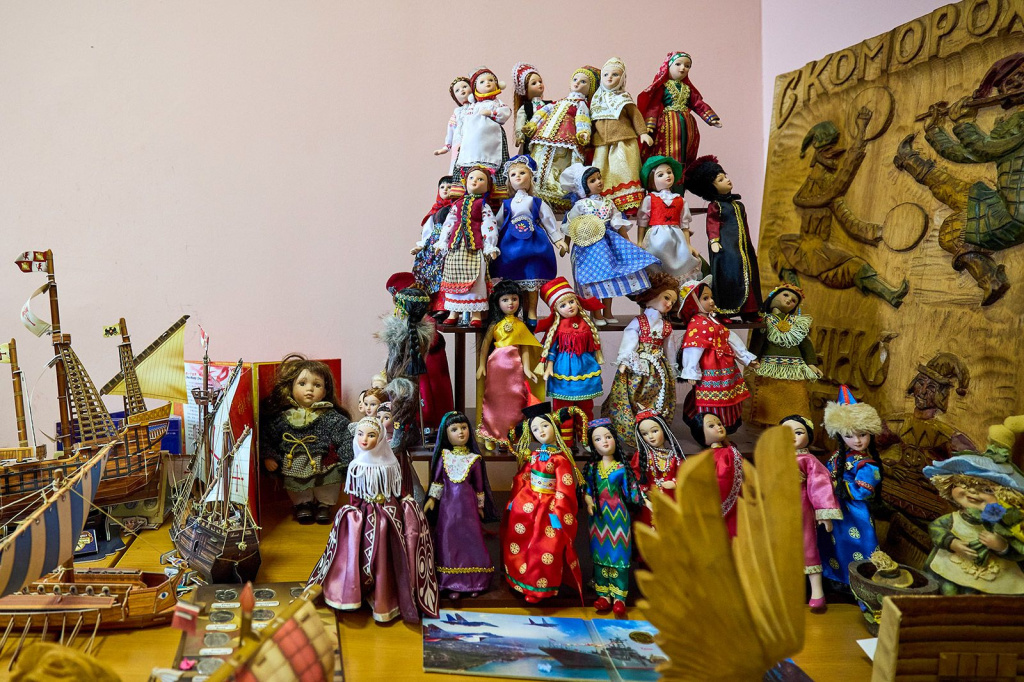 «Русская красавица» и «Марья Моревна» стали экспонатами мексиканского музея кукол
