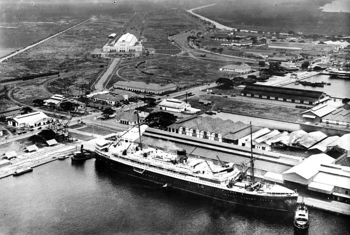 Порт Танджунг Приок, до 1940 г. Фото: wikipedia.org###https://en.wikipedia.org/wiki/Tanjung_Priok