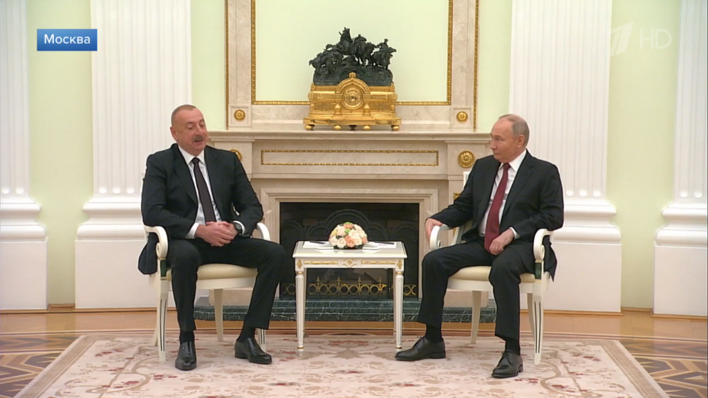 Экономика, безопасность, БАМ: о чём говорили в Москве президенты РФ и Азербайджана