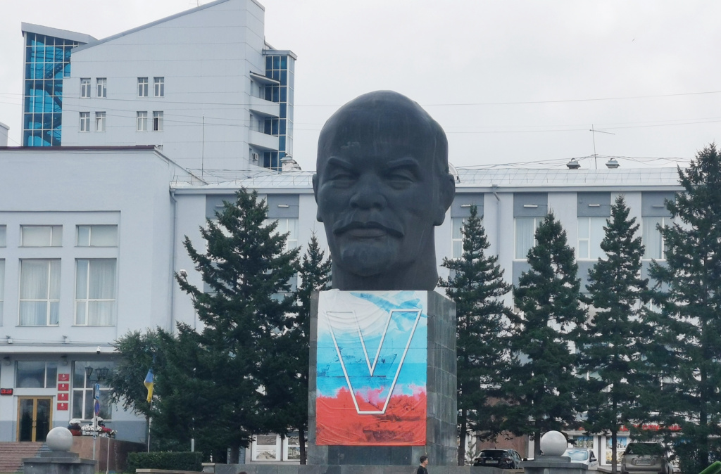 Памятник В. И. Ленину в Улан-Удэ. Фото Анны Геновой