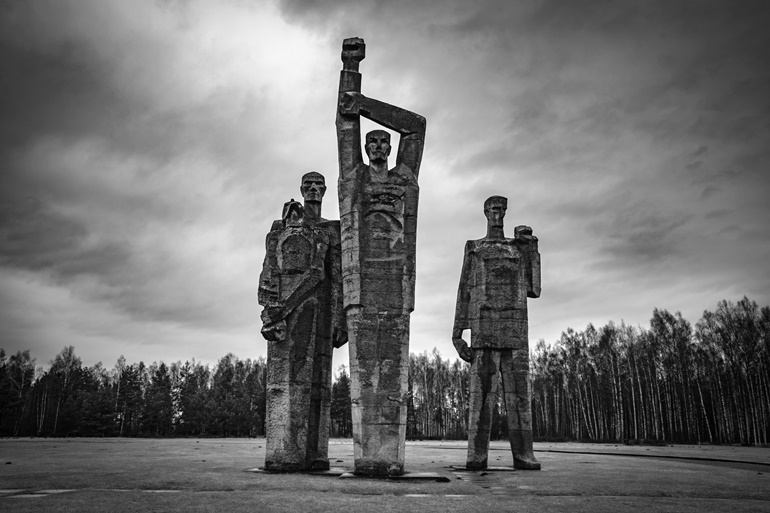 Мемориал в Саласпилсе. Фото: yapfiles.ru