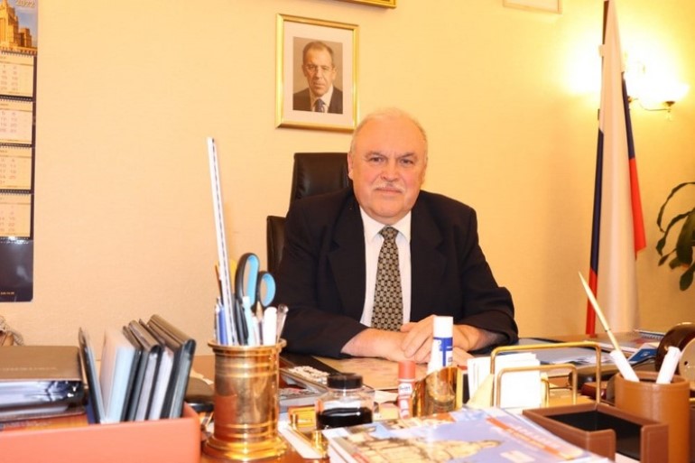 Генеральный консул РФ в Лейпциге А. Ю. Дронов. Фото Э. Поляковой