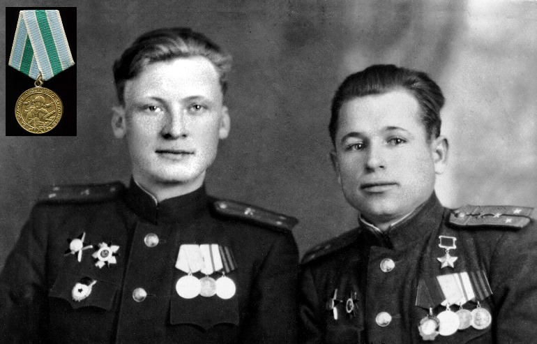 Командиры взводов саперов-штурмовиков Николай Гришин и Иван Плис – участники Свирской операции. 
