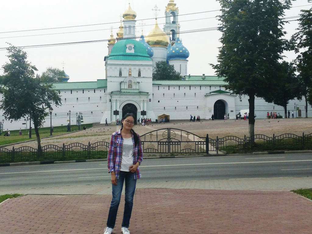 Лу Вэнья в Сергиевом Посаде