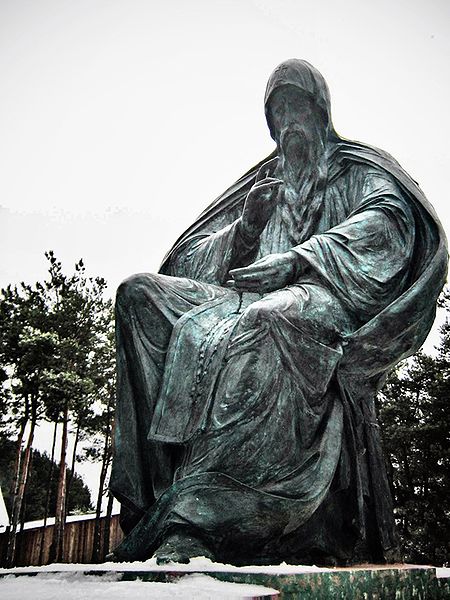 Памятник святому преподобному Елисею Лавришевскому. Фото: dionisi.ru###http://www.dionisi.ru/4/139/ 