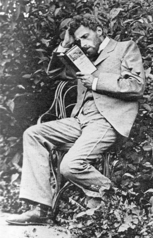Мейерхольд за чтением «Чайки» Антона Чехова в Царском селе, 1898 год