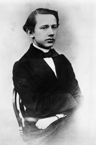 20-летний Пётр Чайковский, начало 1860-х