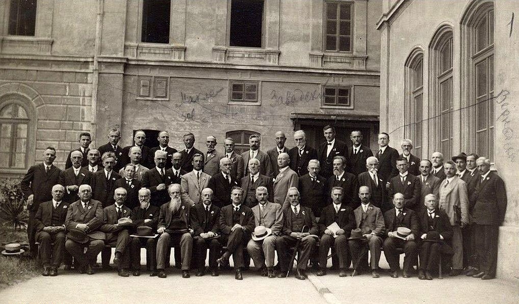 Участники Съезда русских учёных-эмигрантов в Белграде, 1929. Фото: ru.wikipedia.org