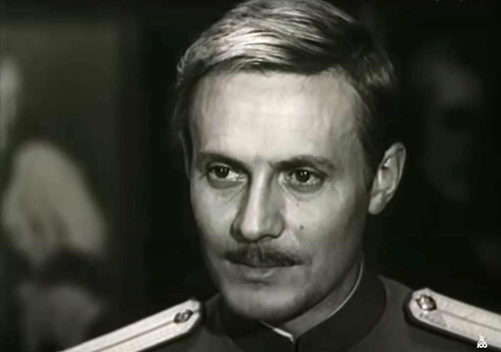 В роли Павла Кольцова, х/ф «Адъютант его превосходительства» (1969), стоп-кадр