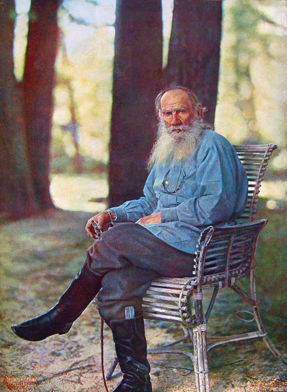 Л. Н. Толстой в Ясной Поляне, 23 мая 1908 года