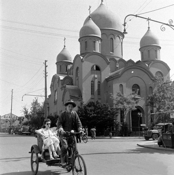 Русский православный храм в Шанхае. 1940-е гг.