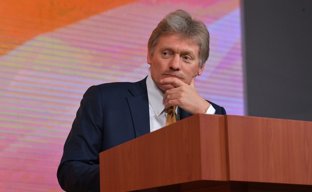 Пресс-секретарь Президента РФ Дмитрий Песков. Фото: kremlin.ru (CC BY 4.0)###http://www.kremlin.ru/events/president/news/56378/photos/51741