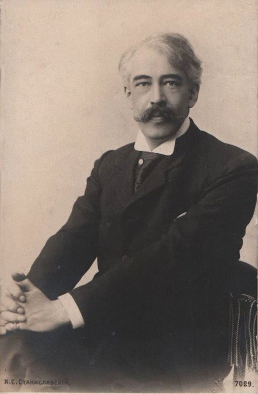 Konstantin Stanislavski around 1901. Photo credit: wikipedia.org
