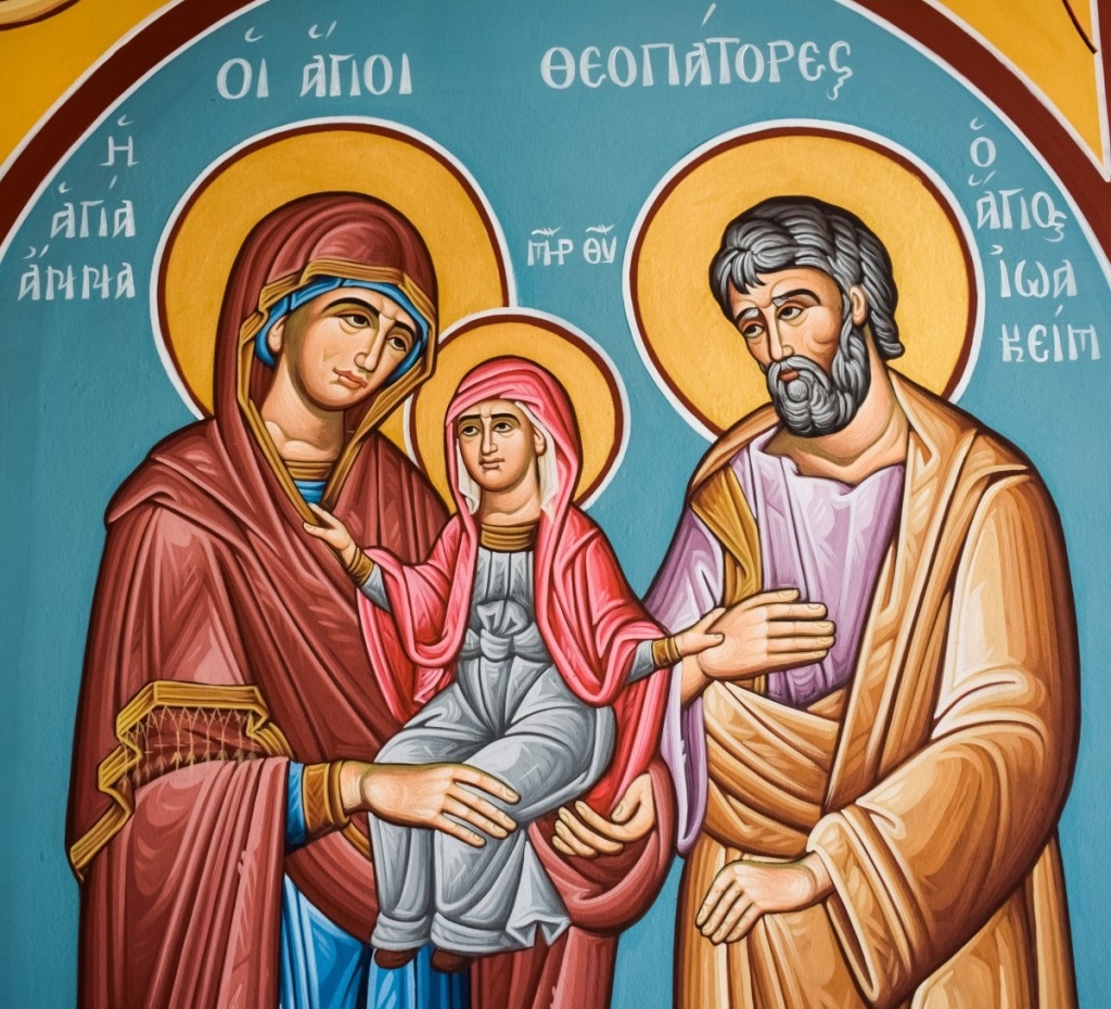 Фото: родители пресвятой Богородицы свв. Иоаким и Анна, Кипр. Фото: pxhere.com###https://pxhere.com/ru/photo/1278512
