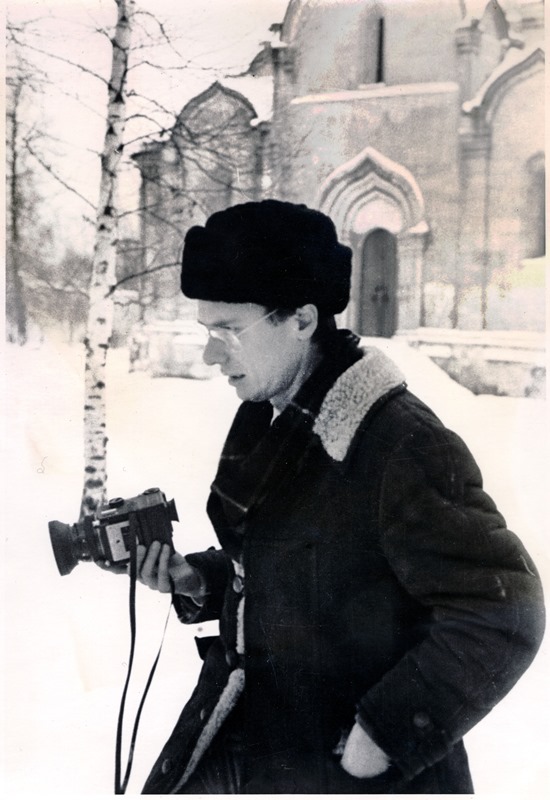 В Андрониковом монастыре (Москва), 1979 г. Фото предоставлено У. Брумфилдом