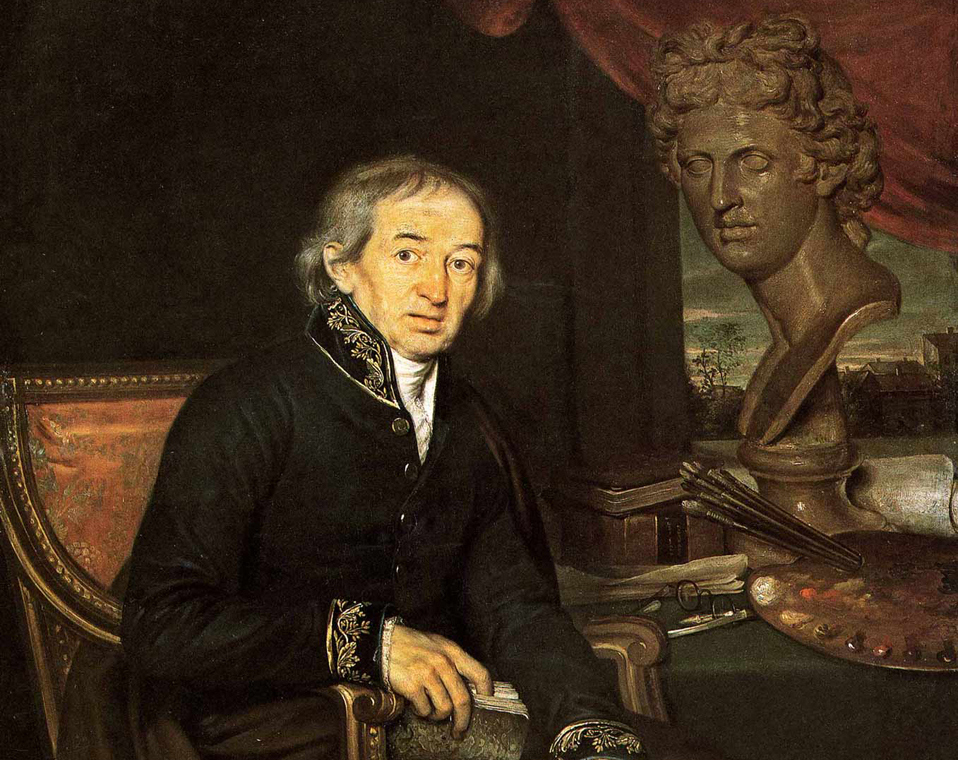 И. Е. Яковлев. Портрет Д. Г. Левицкого, 1812. Фрагмент. Фото: wikipedia.org###https://ru.wikipedia.org/wiki/%D0%9B%D0%B5%D0%B2%D0%B8%D1%86%D0%BA%D0%B8%D0%B9,_%D0%94%D0%BC%D0%B8%D...