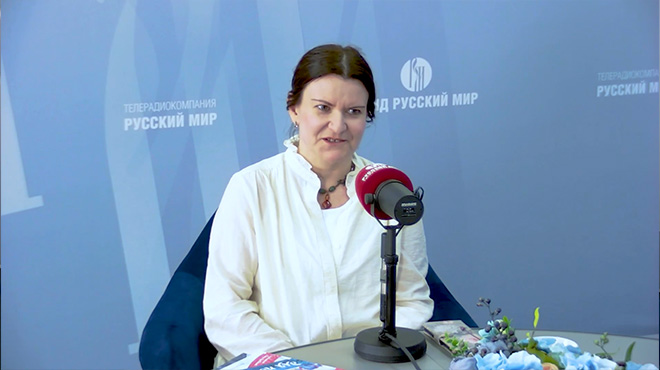 В программе «Читайка» детский писатель Наталья Волкова
