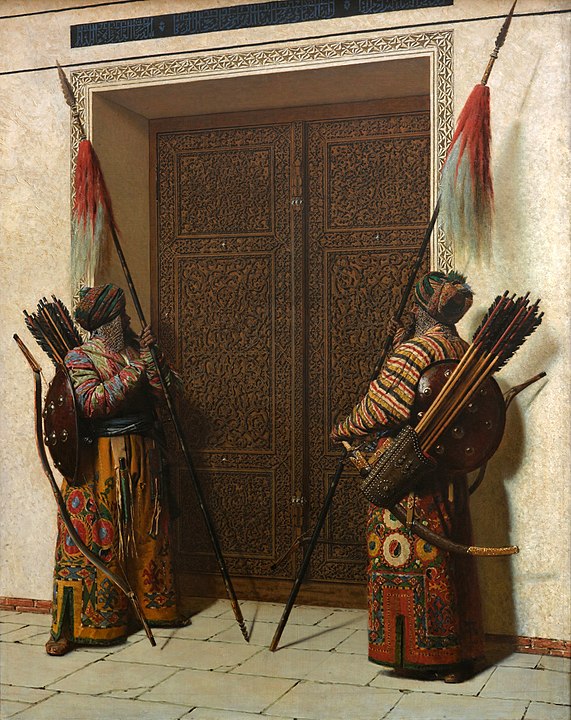 В. В. Верещагин. Двери Тимура (Тамерлана), 1872. Фото: wikipedia.org###https://ru.wikipedia.org/wiki/%D0%A2%D1%83%D1%80%D0%BA%D0%B5%D1%81%D1%82%D0%B0%D0%BD%D1%81%D0%BA%D0%...