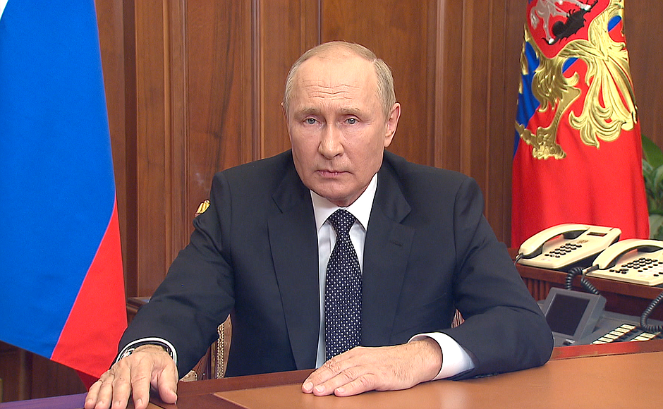 Putin Declares Partial Mobilisation