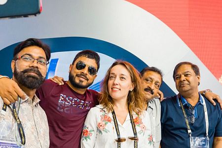 Выпускники российских вузов встретились в Нью-Дели