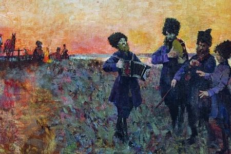 Песня – народная, слова – Пушкина…