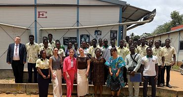 «Восходящие звёзды» провели мастер-класс в Бенине